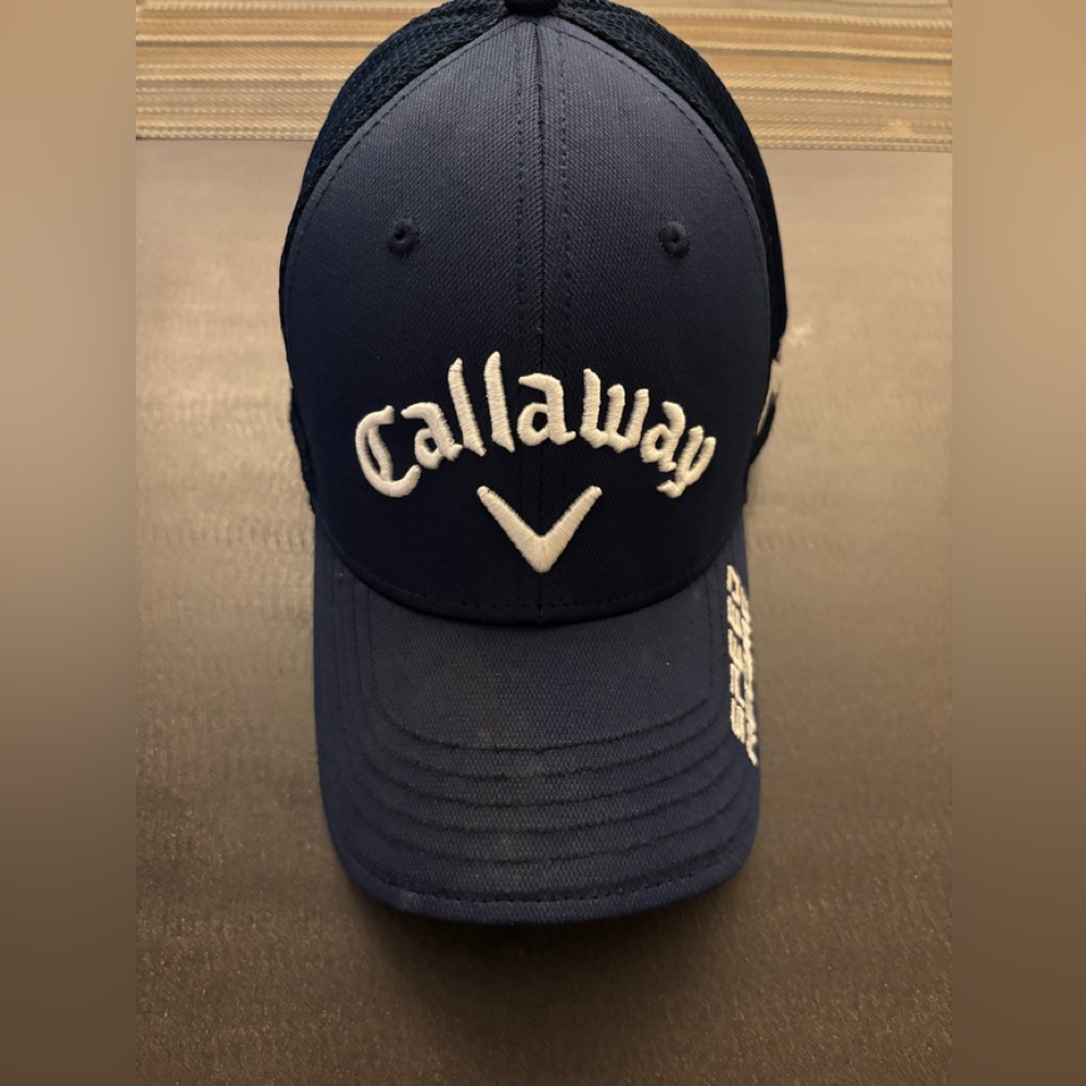 Callaway Navy and White Embroidered Golf Cap